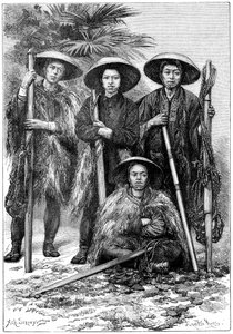 Chłopi japońscy, 1895.