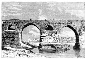 Most Dezful, Iran, 1895.