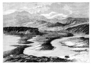 Dolina Dui, Sachalin, Rosja, 1895. autorstwa Armand Kohl
