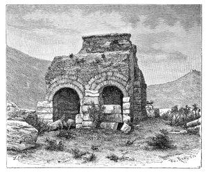 Więzienie św. Pawła, Efez, Turcja, 1895.