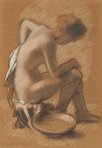 Kobieta w toalecie Kobieta w toalecie, 1917. autorstwa Armand Rassenfosse