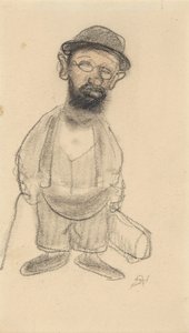 Portret Henri de Toulouse-Lautreca. autorstwa Armand Rassenfosse
