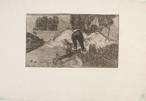 Le Debardeur (The Stevadore) 1893 (akwaforta)