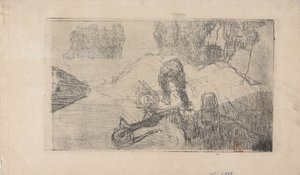 Le Debardeur (The Stevadore) 1893 (akwaforta)