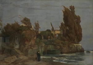 Willa nad morzem II autorstwa Arnold Böcklin