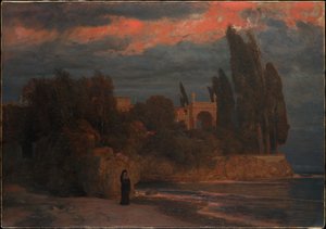 Willa nad morzem autorstwa Arnold Böcklin