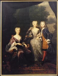 Marie Louise de Hesse Cassel, księżniczka Orange z dziećmi, Amelie d