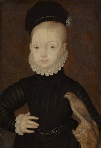 Jakub VI i I 1566-1625, król Szkocji, jako dziecko, 1574 autorstwa Arnold Bronckhorst