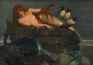 Spokojne morze, 1886-1887. autorstwa Arnold Böcklin