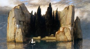 Niemiecki: Die Toteninsel Wyspa umarłych autorstwa Arnold Böcklin