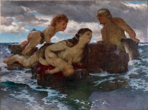 morska idylla autorstwa Arnold Böcklin