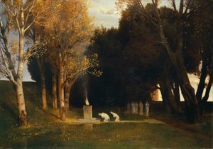 Święty gaj, 1882. autorstwa Arnold Böcklin