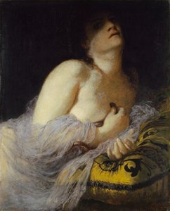 Śmierć Kleopatry (pierwsza wersja), 1872 autorstwa Arnold Böcklin