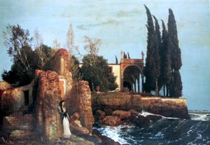 Willa nad morzem autorstwa Arnold Böcklin