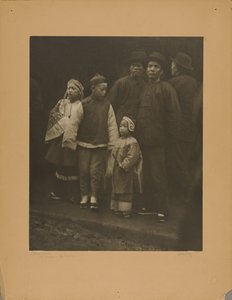 Mieszany tłum, Stare Chinatown - San Francisco autorstwa Arnold Genthe