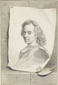 Portret Davida van der Plaesa autorstwa Arnold Houbraken