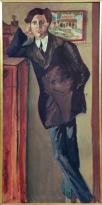 Alban Berg autorstwa Arnold Schönberg