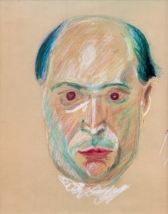 autoportret autorstwa Arnold Schönberg
