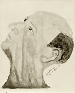 autoportret autorstwa Arnold Schönberg
