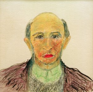 autoportret autorstwa Arnold Schönberg