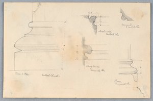 Detale architektoniczne autorstwa Arnold William Brunner