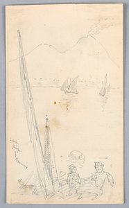 Ostatnie spojrzenie Wezuwiusza autorstwa Arnold William Brunner