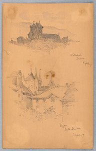 Nyon, katedra w Genewie autorstwa Arnold William Brunner