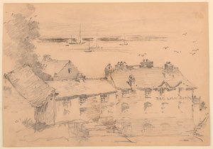 Hotel Red Lion autorstwa Arnold William Brunner
