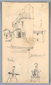 Szkice w Mediolanie autorstwa Arnold William Brunner