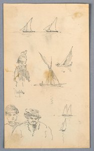 Szkice w Neapolu autorstwa Arnold William Brunner