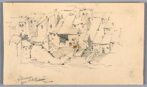 Villeneuve ze Starego Château autorstwa Arnold William Brunner