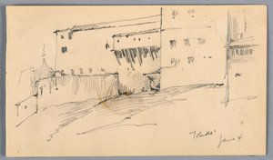 Mury w Toledo autorstwa Arnold William Brunner