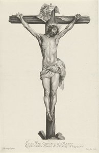 Chrystus na krzyżu autorstwa Arnold de Jode