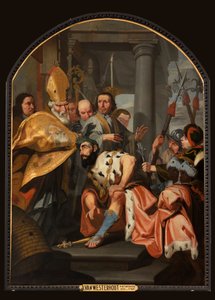 Kościół parafialny (Kościół Parafialny Matki Bożej). Wnętrze. obraz. Arnolda Van Westerhouta.