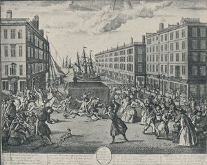 „Humory z Billingsgate, 1736”, 1920 autorstwa Arnoldus van Haecken