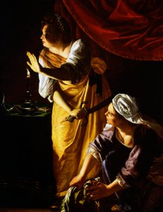 Judyta i jej służąca autorstwa Artemisia Gentileschi