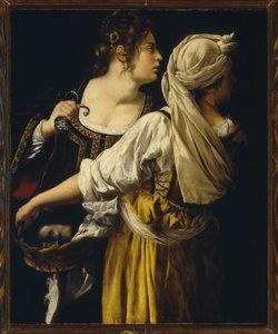 Judyta i głowa Holofernesa, ok. 1615 r. (olej na płótnie) autorstwa Artemisia Gentileschi
