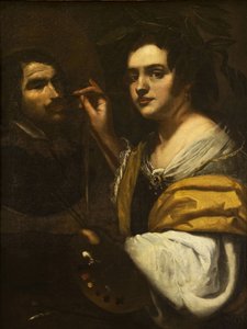 Autoportret, 1637. autorstwa Artemisia Gentileschi