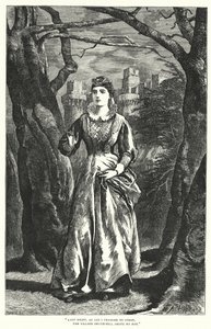 Cumnor Hall (rycina) autorstwa Arthur (after) Hopkins