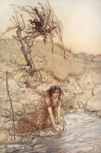 Hermia, ilustracja ze „Snu nocy letniej” Williama Szekspira