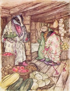 Ilustracja do książki "The Wind in the Willows" autorstwa Kennetha Grahame