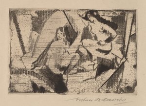 Zjawa autorstwa Arthur B. Davies