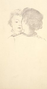 Rab (zwrócony w stronę kobiety) autorstwa Arthur B. Davies