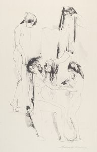 Pomieszanie melodii z cienia autorstwa Arthur B. Davies