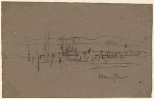 Kamienny punkt autorstwa Arthur B. Davies