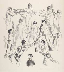 Dwunastu mężczyzn autorstwa Arthur B. Davies