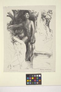 Dominium (litografia) autorstwa Arthur Bowen Davies
