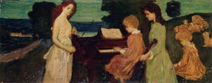 Muzyka autorstwa Arthur Bowen Davies