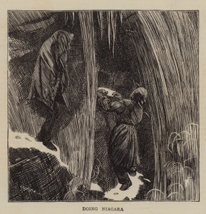 Robić Niagarę autorstwa Arthur Boyd Houghton