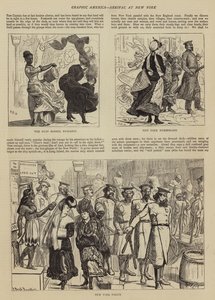 Graphic America, przyjazd do Nowego Jorku autorstwa Arthur Boyd Houghton